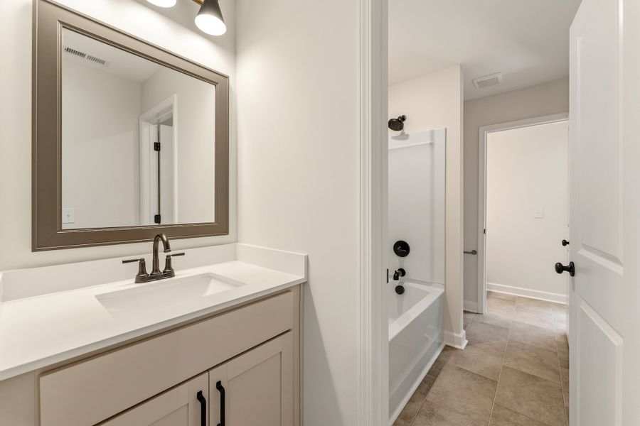 Furnished interior view inside a new home in Timberland Grove, Anderson (Image 35). Furnished interior view inside a new home in Timberland Grove, Anderson (Image 35).