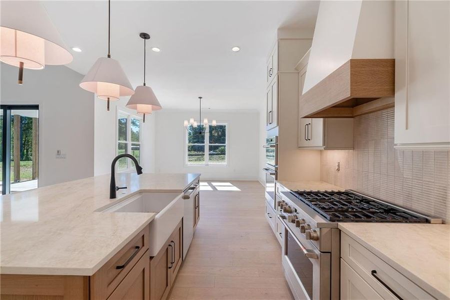 Furnished interior view inside a new home in , Woodstock (Image 12).