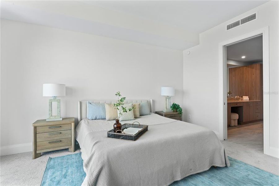 Furnished interior view inside a new home in Altura Bayshore, Tampa (Image 8). Furnished interior view inside a new home in Altura Bayshore, Tampa (Image 8).