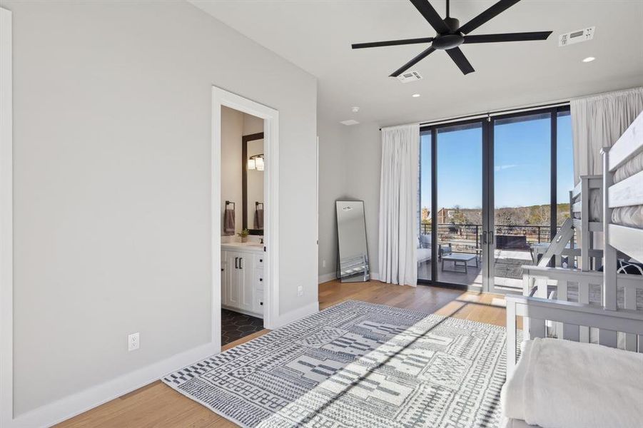 Furnished interior view inside a new home in , Graford (Image 30).