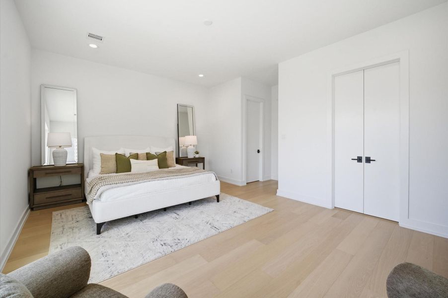 Furnished interior view inside a new home in , Houston (Image 30).