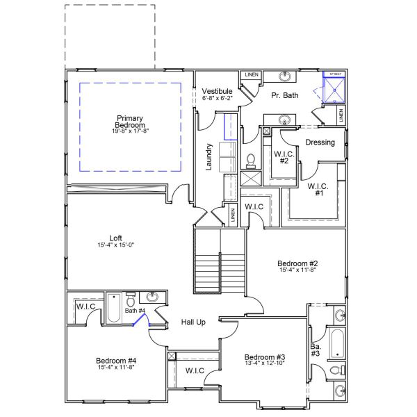 2D floor plan layout of this home in Timberland Grove, Anderson, SC (Image 5). 2D floor plan layout of this home in Timberland Grove, Anderson, SC (Image 5).