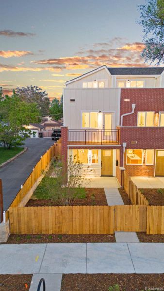 Front exterior of a new home in , Denver, CO, highlighting curb appeal (Image 28).