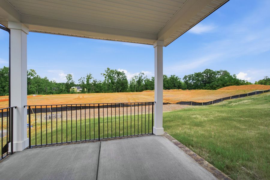 Exterior details and patio area of a home in Dorris Farm, White House (Image 30).