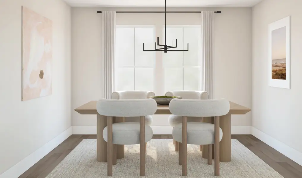 Furnished interior view inside a new home in Liberty Hill Farm, Mount Pleasant (Image 4).