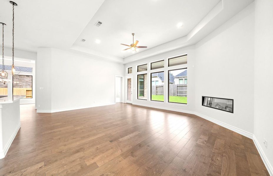 Spacious, unfurnished interior of a new home in Audubon 60′, Magnolia (Image 31).