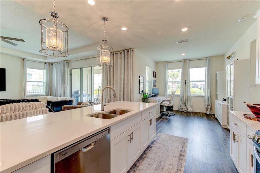 Furnished interior view inside a new home in Archers Mill, Ormond Beach (Image 51).