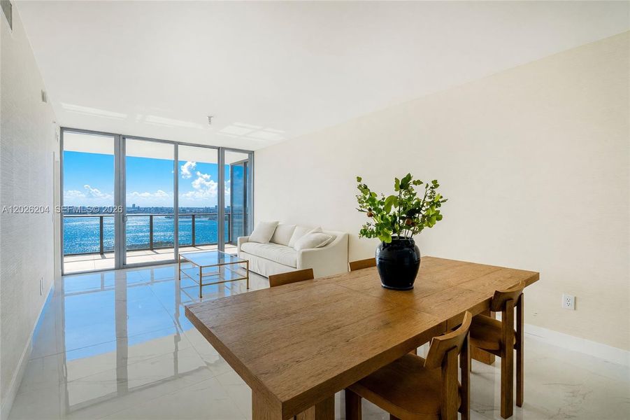 Furnished interior view inside a new home in Aria Reserve, Miami (Image 13).