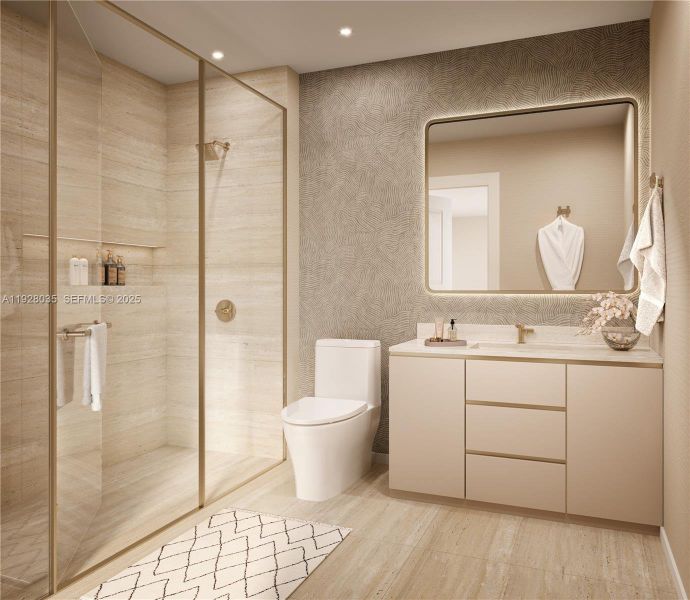 Furnished interior view inside a new home in , Fort Lauderdale (Image 14). Furnished interior view inside a new home in , Fort Lauderdale (Image 14).