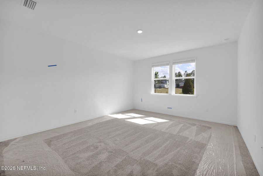 Spacious, unfurnished interior of a new home in Hyland Trail, Green Cove Springs (Image 15). Spacious, unfurnished interior of a new home in Hyland Trail, Green Cove Springs (Image 15).