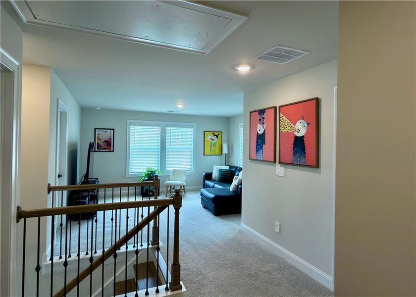 Furnished interior view inside a new home in , Cumming (Image 26).
