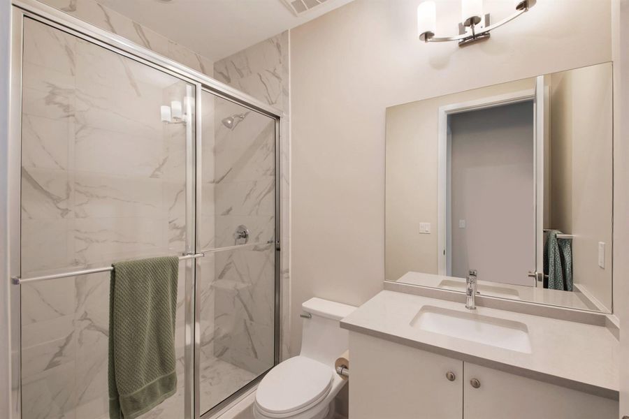 Furnished interior view inside a new home in , Boca Raton (Image 38).