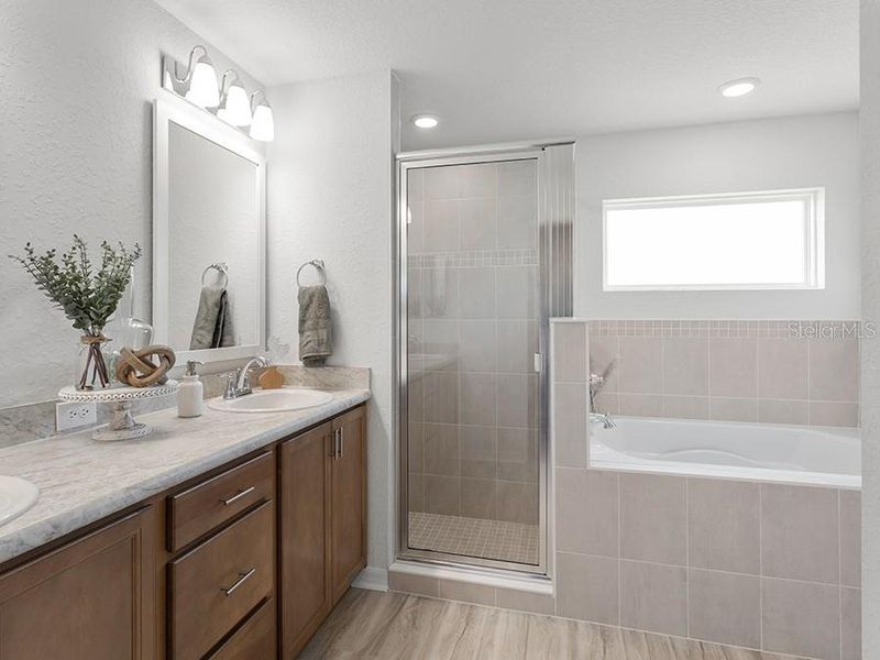 Furnished interior view inside a new home in Vista Trace, Belleview (Image 21).