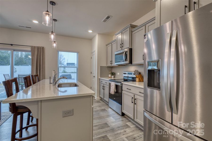 Furnished interior view inside a new home in , York (Image 30). Furnished interior view inside a new home in , York (Image 30).