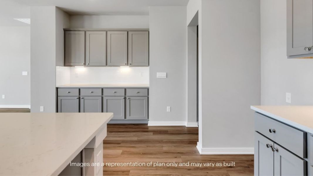 Furnished interior view inside a new home in Overlook West, Wolfforth (Image 8).