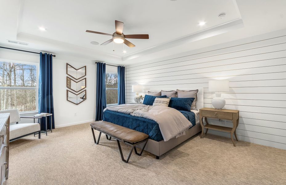 Representative furnished interior of a home built from the Woodward by Pulte Homes in Indigo Bay, Myrtle Beach (Image 8). Representative furnished interior of a home built from the Woodward by Pulte Homes in Indigo Bay, Myrtle Beach (Image 8).