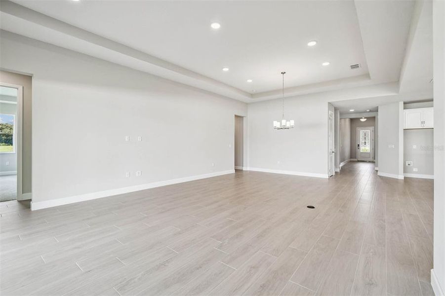 Spacious, unfurnished interior of a new home in Solace at Corner Lake, Orlando (Image 68).