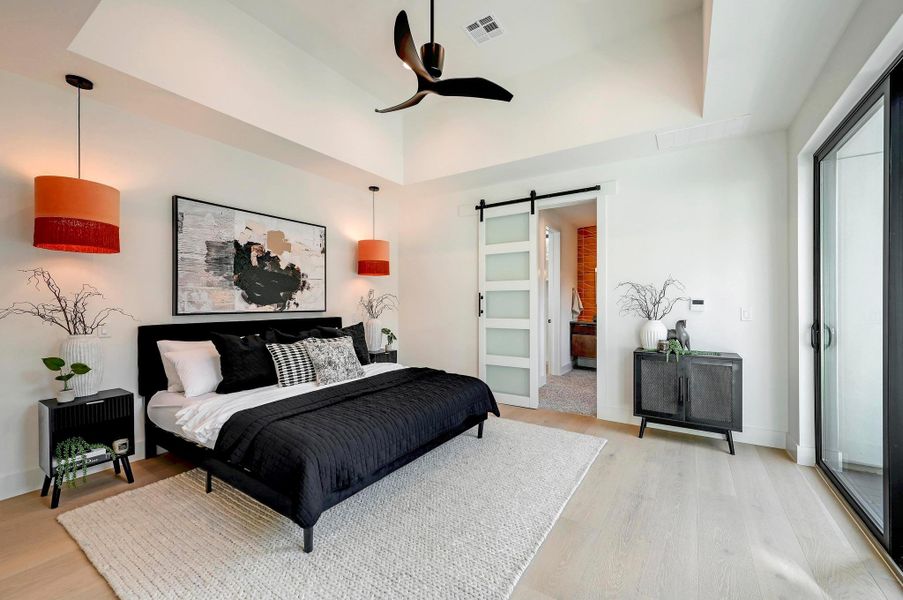 Furnished interior view inside a new home in , Austin (Image 23). Furnished interior view inside a new home in , Austin (Image 23).