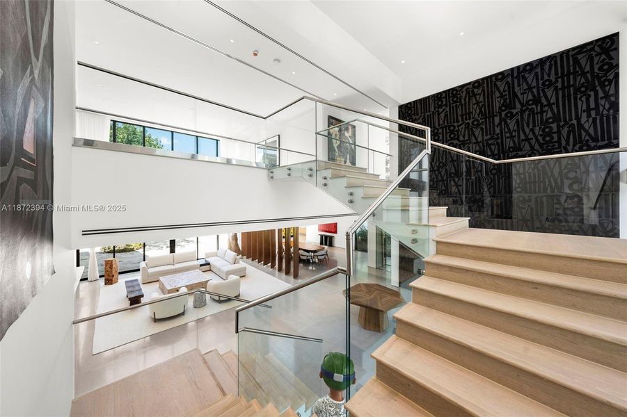 Furnished interior view inside a new home in , Coral Gables (Image 7).