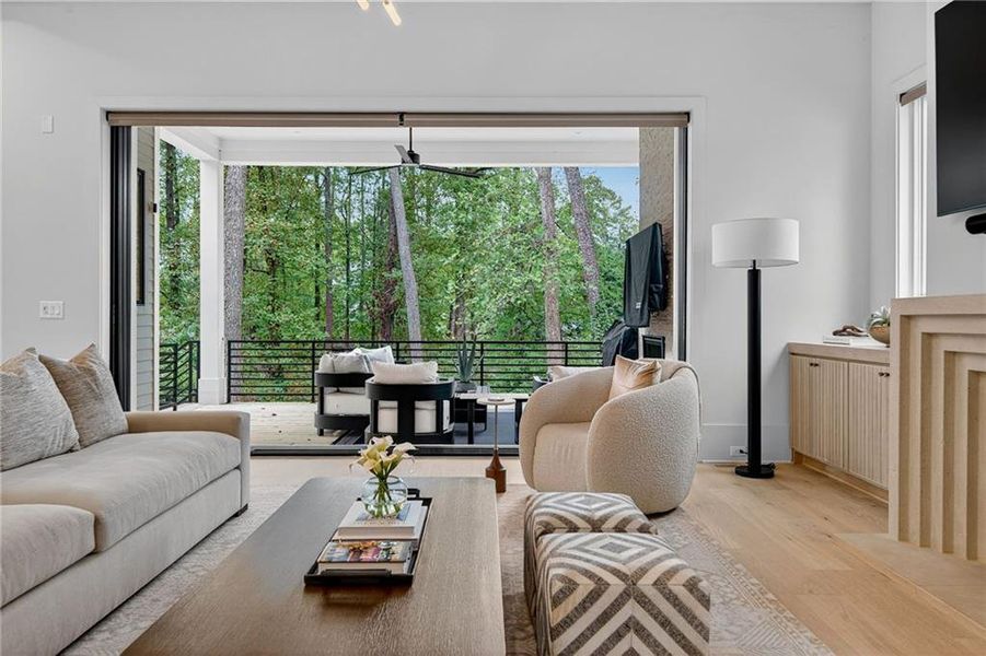 Furnished interior view inside a new home in , Atlanta (Image 15). Furnished interior view inside a new home in , Atlanta (Image 15).