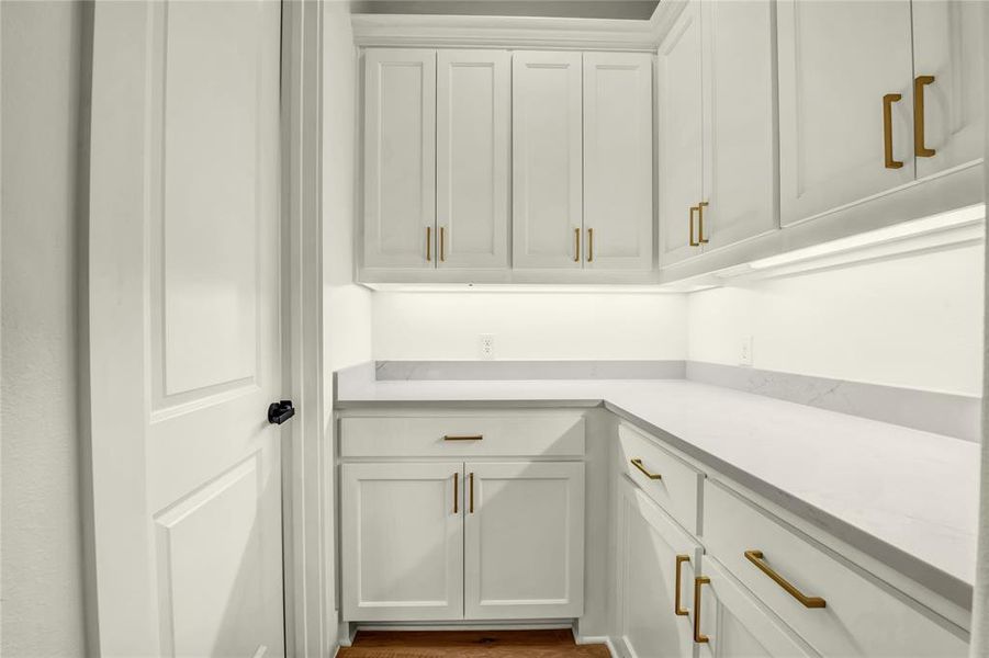 Furnished interior view inside a new home in , Aledo (Image 14).