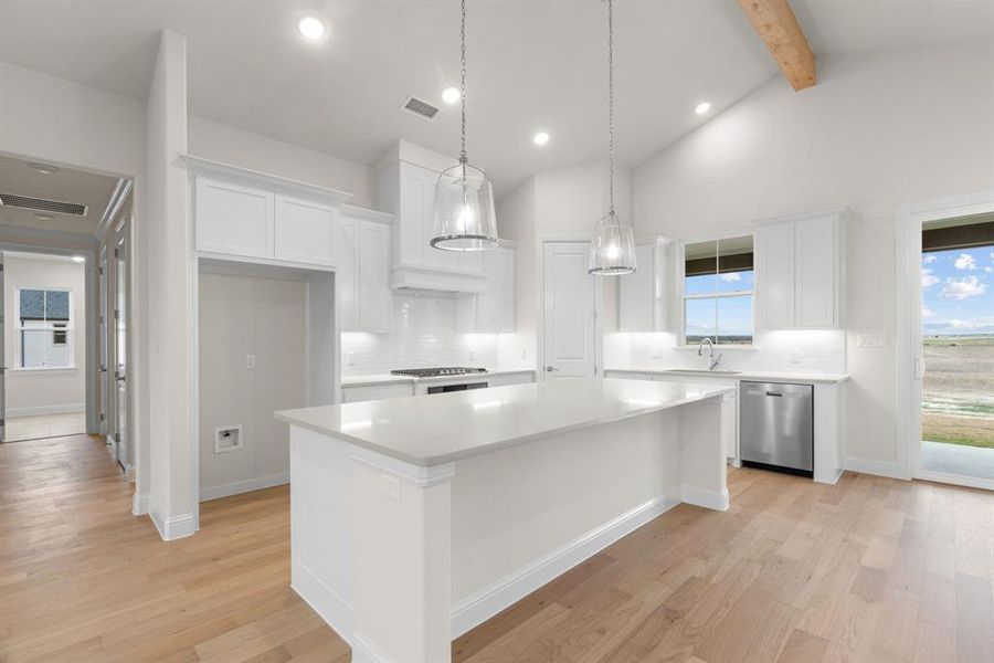 Furnished interior view inside a new home in , Decatur (Image 14).