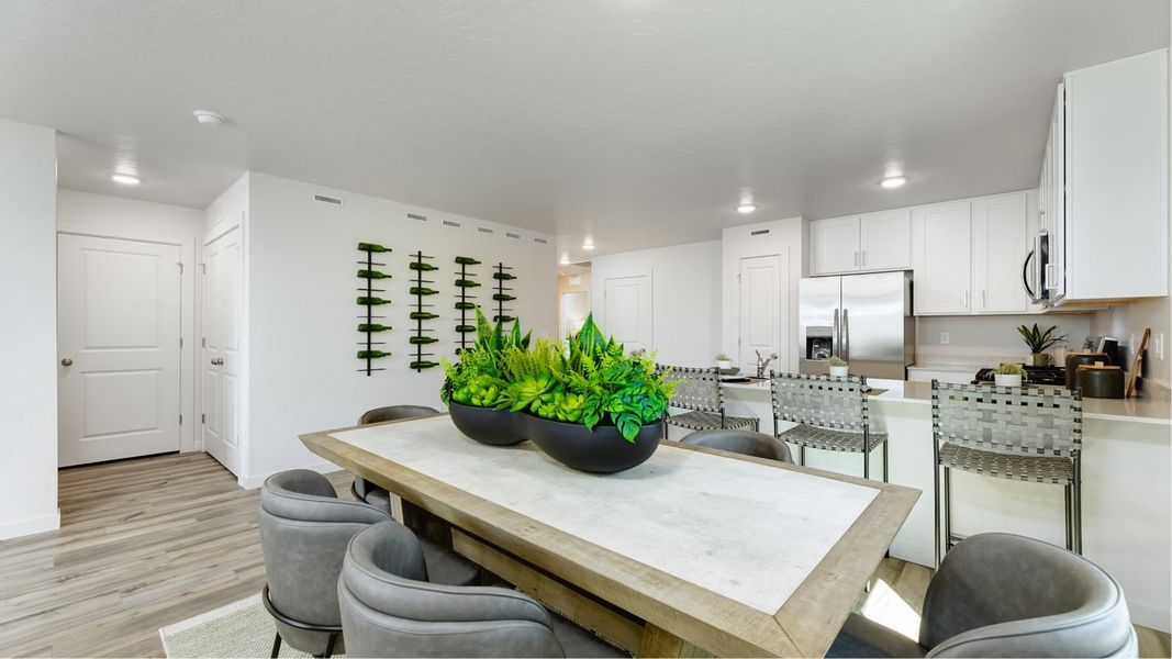 Nook in Open Concept