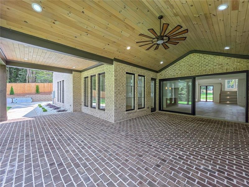 Exterior details and patio area of a home in , Winder (Image 32).