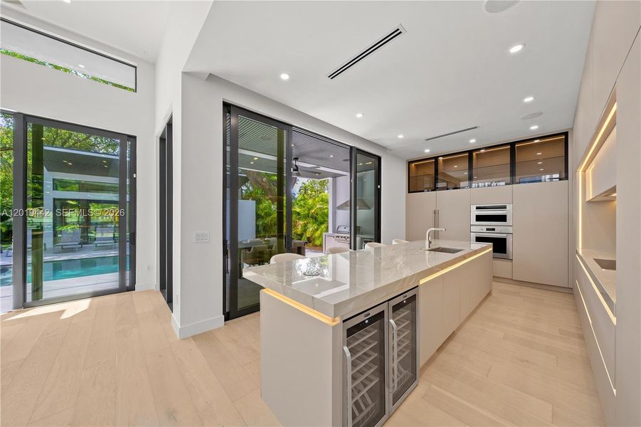 Furnished interior view inside a new home in , Miami (Image 44). Furnished interior view inside a new home in , Miami (Image 44).