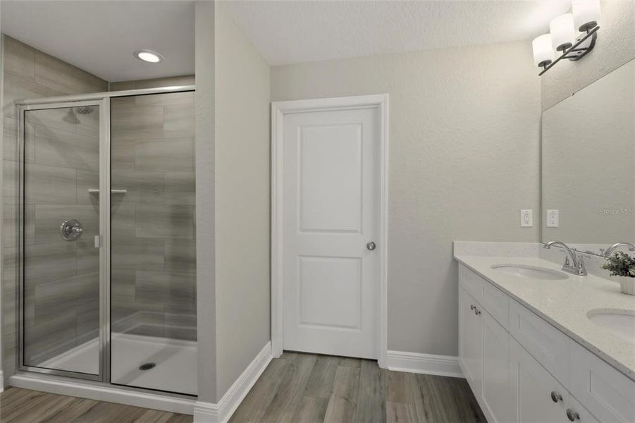 Furnished interior view inside a new home in , Sebring (Image 10).