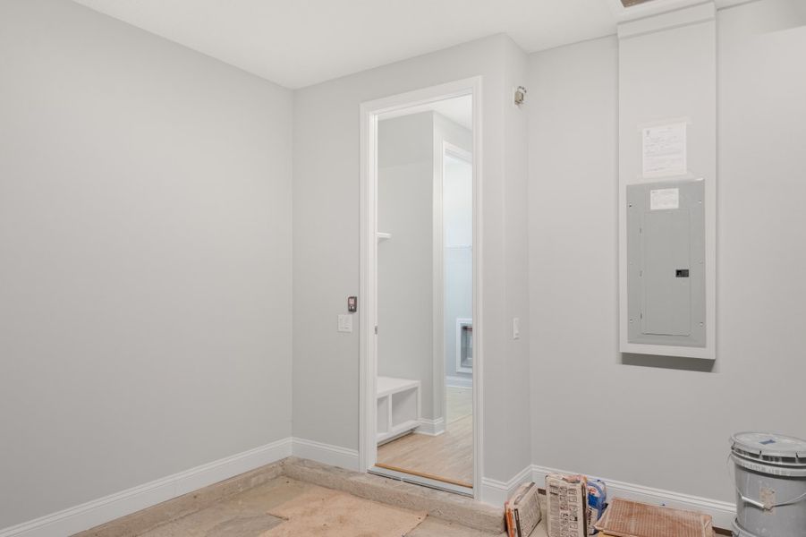 Representative unfurnished interior of a home built from the Boca by Riverside Homes in Mariposa at EverRange, Jacksonville (Image 18).