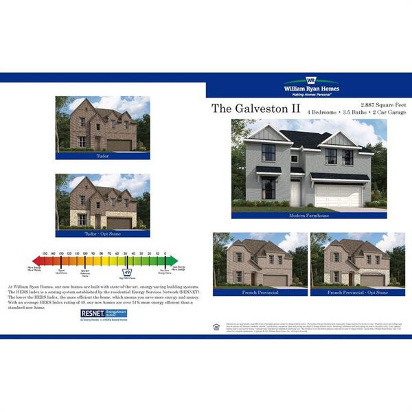 The Galveston II Exterior Options