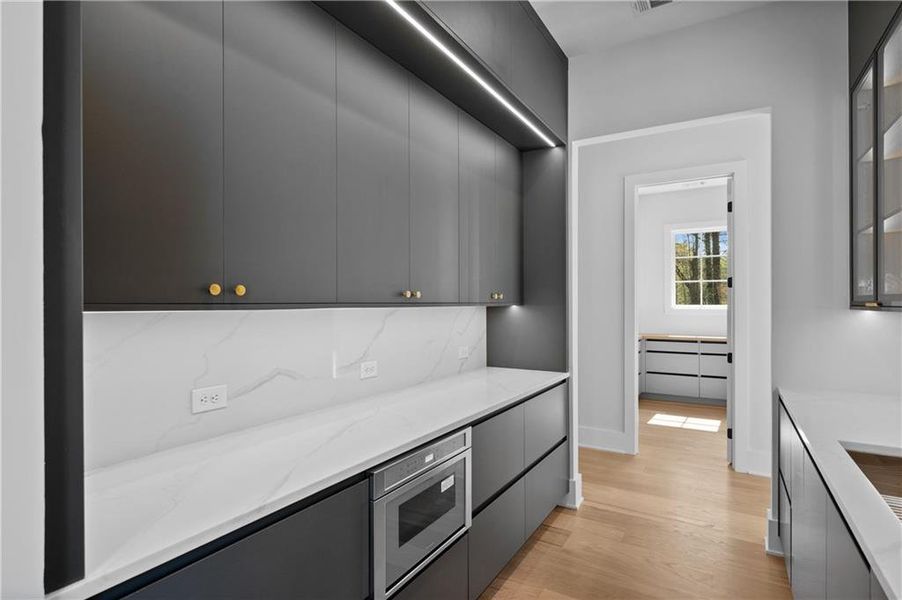 Furnished interior view inside a new home in , Roswell (Image 19).