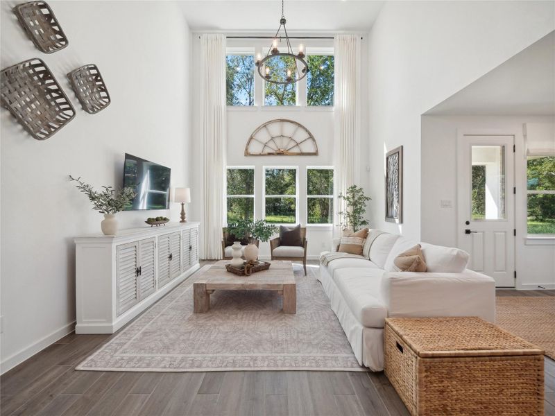 Impressive great room (*Photo not of actual home and used for illustration purposes only.) Impressive great room (*Photo not of actual home and used for illustration purposes only.)