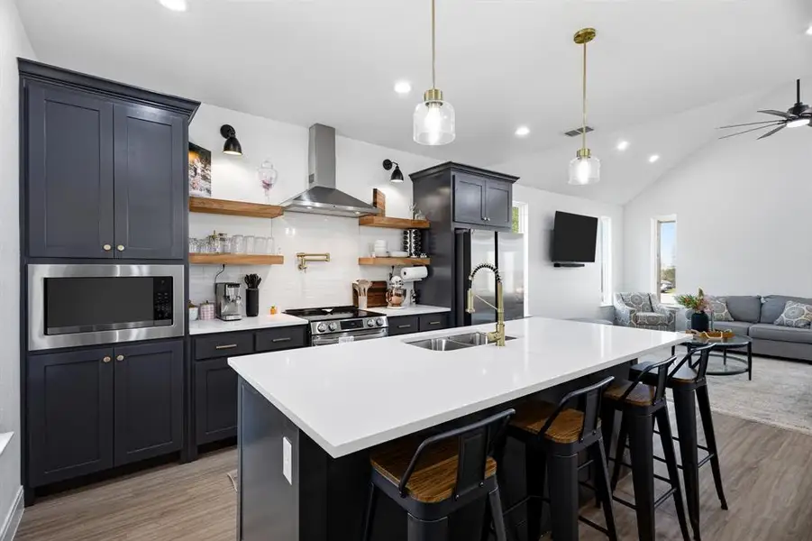Furnished interior view inside a new home in , Chico (Image 14).