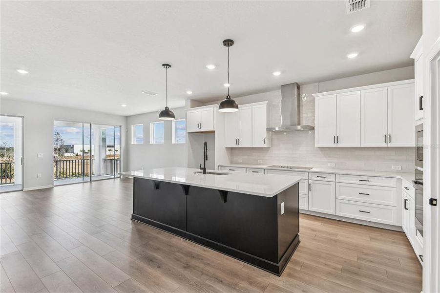 Furnished interior view inside a new home in John’s Lake North, Clermont (Image 12).