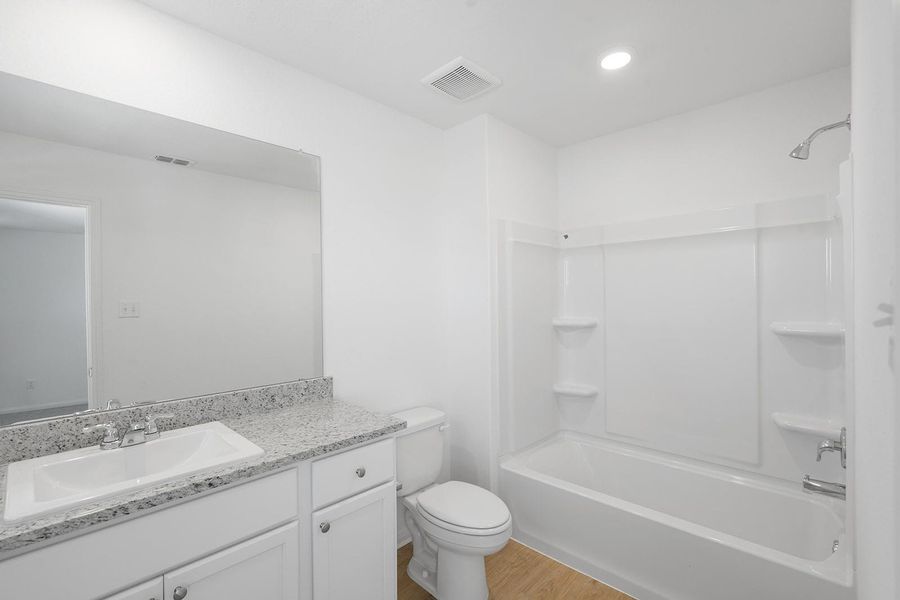 Furnished interior view inside a new home in Cypress Trails at Bauer Landing, Hockley (Image 4). Furnished interior view inside a new home in Cypress Trails at Bauer Landing, Hockley (Image 4).