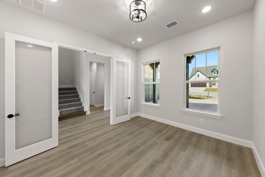 Representative unfurnished interior of a home built from the Louis - 70 ft Home Site by Rockwell Homes in Nelson Lake Estates, Rockwall (Image 57). Representative unfurnished interior of a home built from the Louis - 70 ft Home Site by Rockwell Homes in Nelson Lake Estates, Rockwall (Image 57).