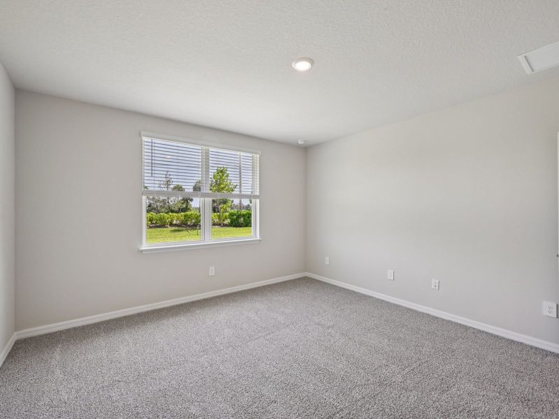 Spacious, unfurnished interior of a new home in Hampton Park - Classic Series, Vero Beach (Image 14). Spacious, unfurnished interior of a new home in Hampton Park - Classic Series, Vero Beach (Image 14).