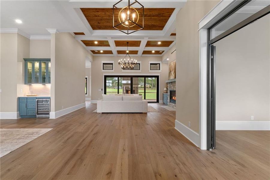 Spacious, unfurnished interior of a new home in , Canton (Image 63).