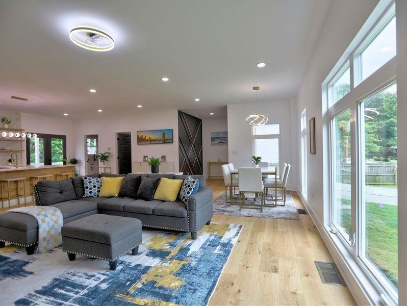 Furnished interior view inside a new home in , Smyrna (Image 12).