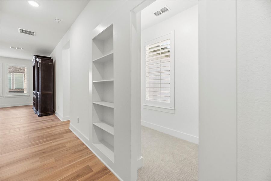 Spacious, unfurnished interior of a new home in Bridgeland, Cypress (Image 20).