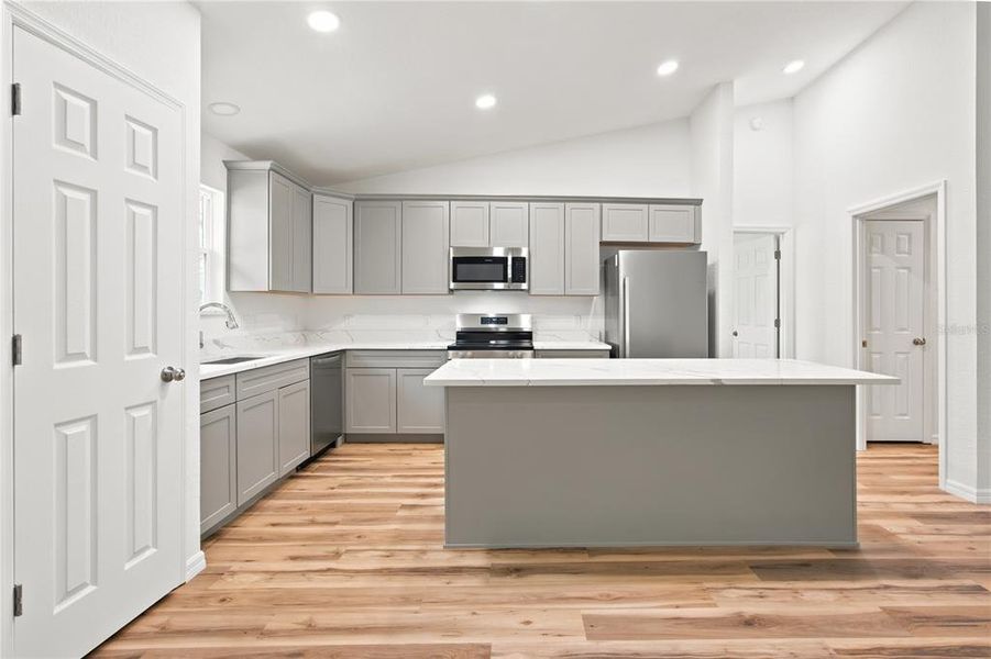 Furnished interior view inside a new home in , Ocala (Image 6).