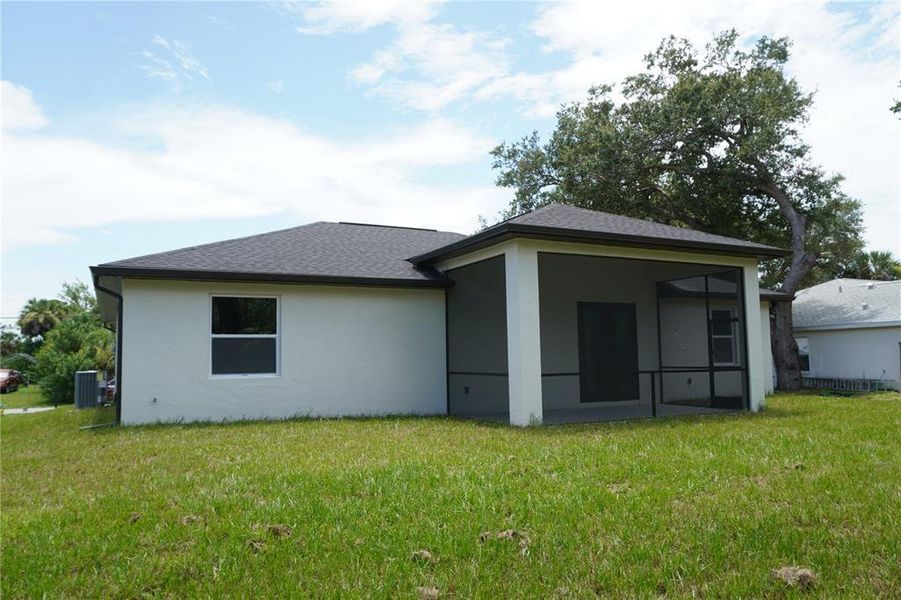 Exterior details and patio area of a home in , North Port (Image 2). Exterior details and patio area of a home in , North Port (Image 2).