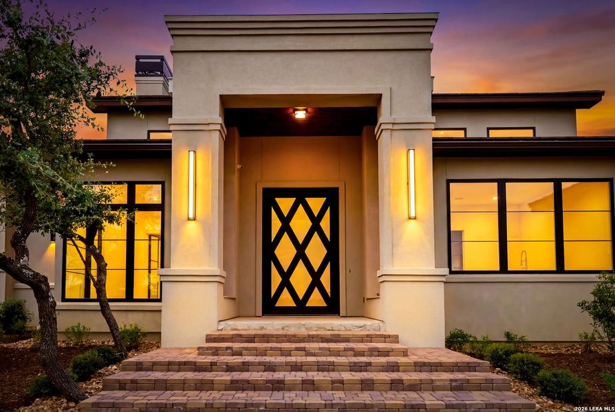 Exterior details and patio area of a home in , Boerne (Image 26).