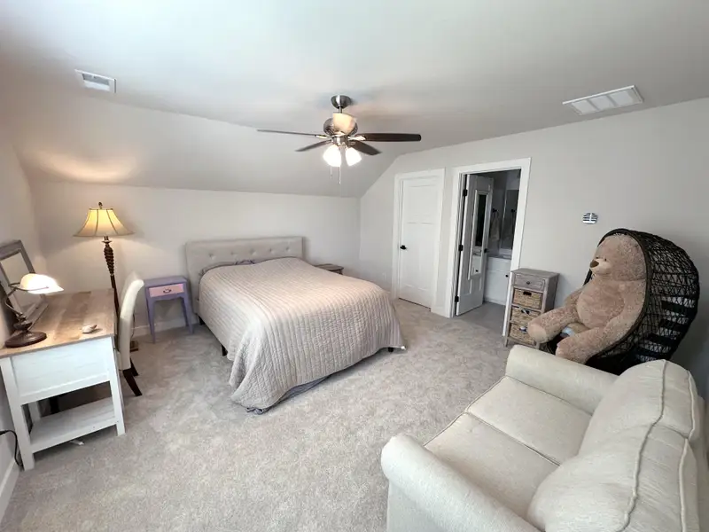 Furnished interior view inside a new home in , Awendaw (Image 9).