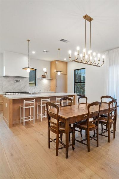 Dining Room and Kitchen