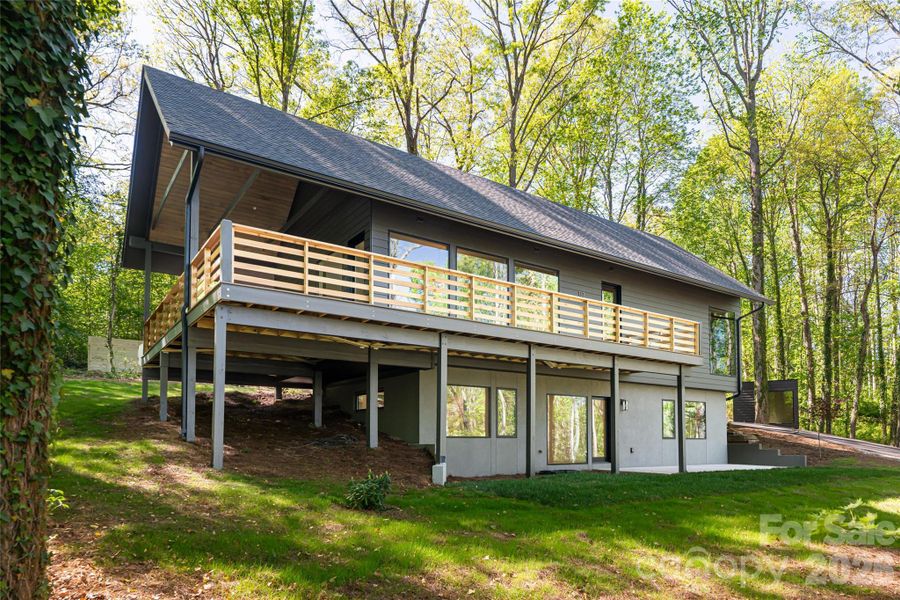 Exterior details and patio area of a home in , Candler (Image 15). Exterior details and patio area of a home in , Candler (Image 15).