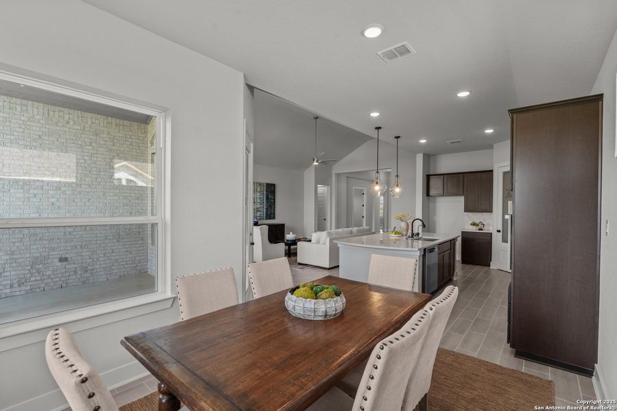 Furnished interior view inside a new home in Alsatian Oaks, Castroville (Image 5). Furnished interior view inside a new home in Alsatian Oaks, Castroville (Image 5).
