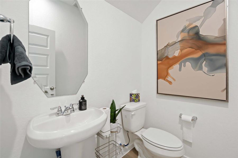 Furnished interior view inside a new home in Alaia Crossing, Houston (Image 23).